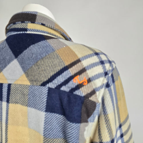 Real Tree Blue Plaid Shacket Size L