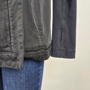 Lululemon Blissed Out Wrap Black Cardigan Jacket Size 6