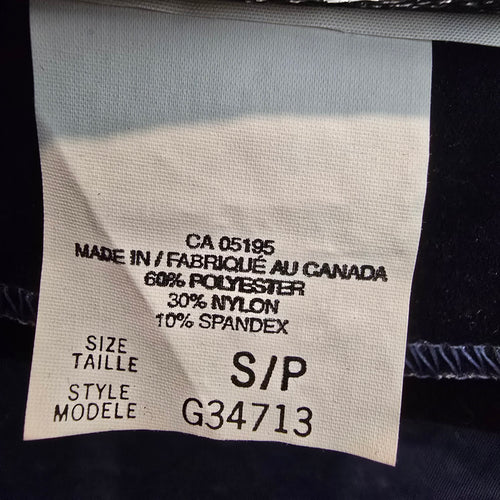 Vintage Di Marco Blue Long Line Vest Size S