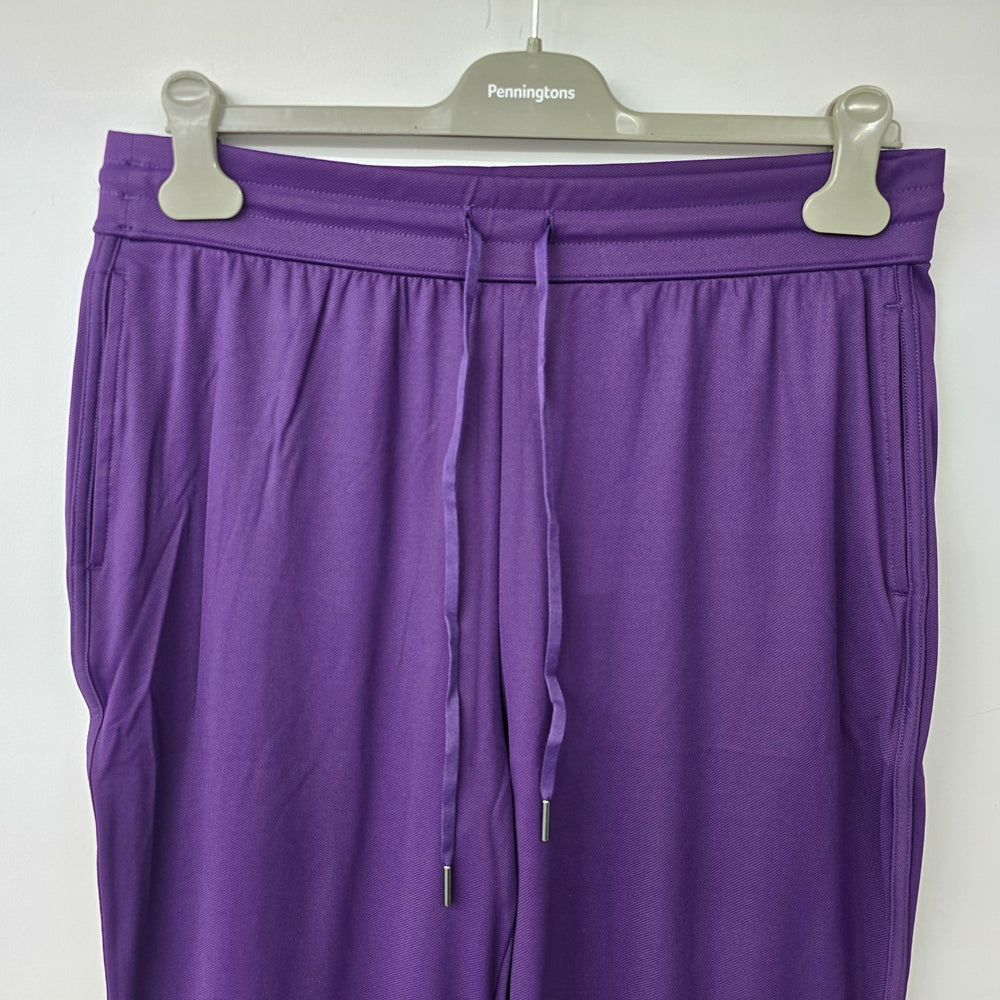 Halara Purple Mid Rise Drawstring Tapered Active Pants Size L