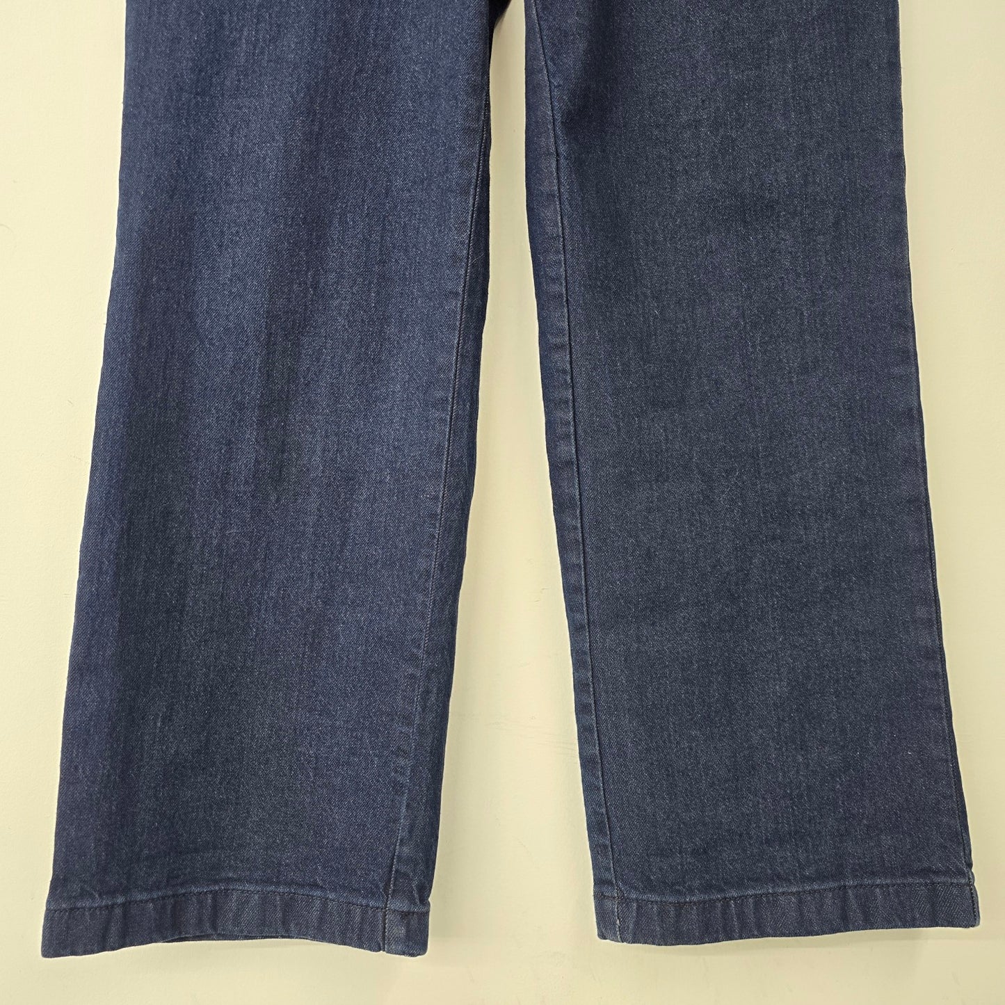R Jeans Dark Denim Cargo Wide Leg Jeans Size 30