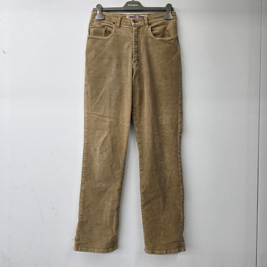 Vintage Ikeda Brown Corduroy High Rise Pants Size 29