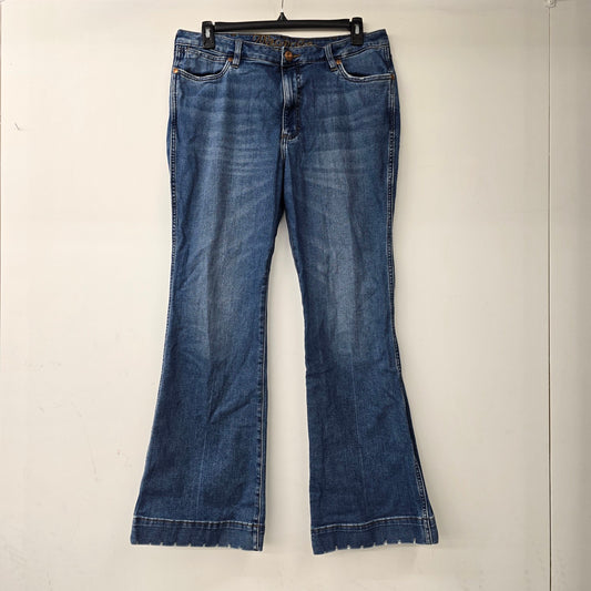 Vintage Wrangler Western High Rise Boot Cut Jeans Size 34x34