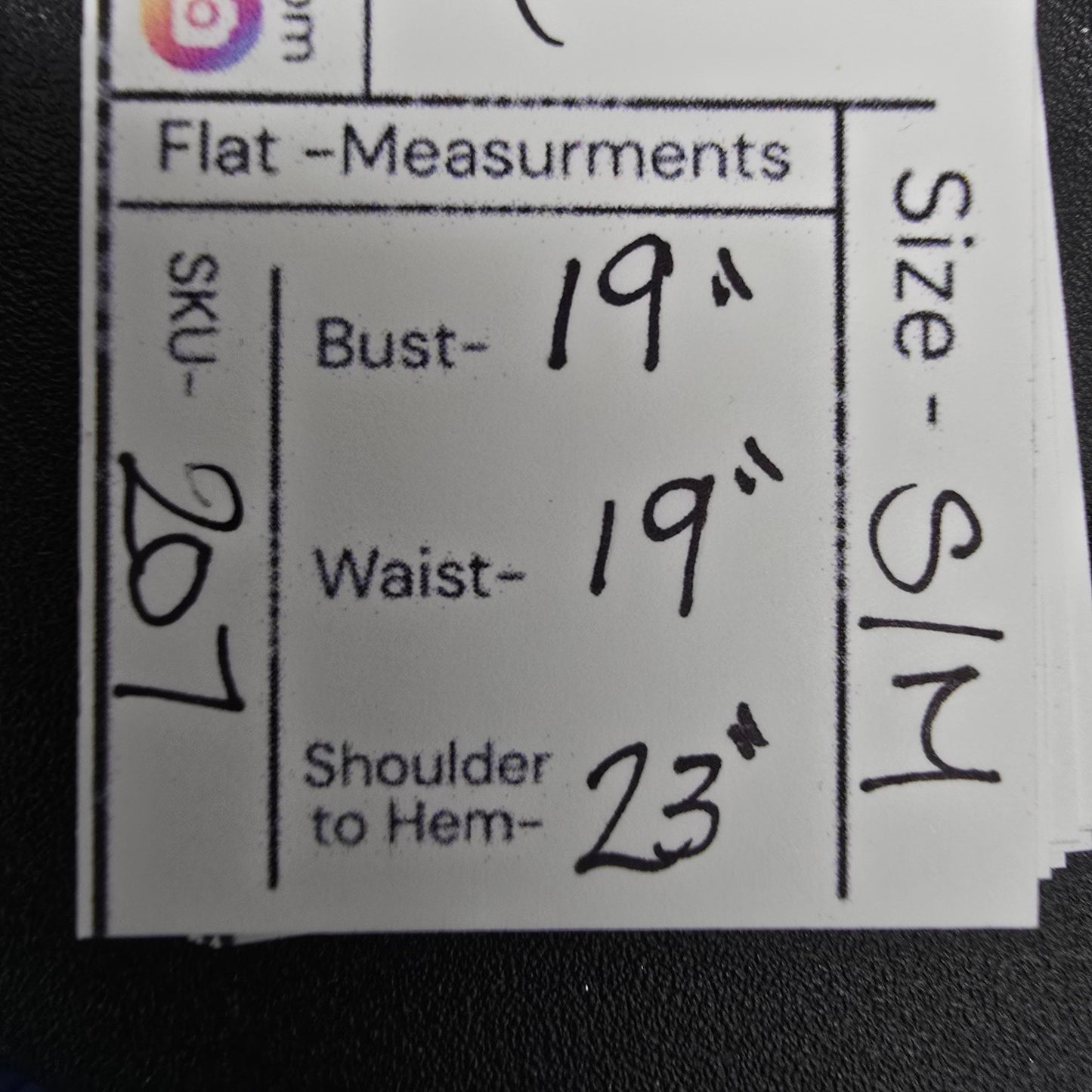 Vintage Handmade Blue Striped Knit Button Up Vest Size S/M