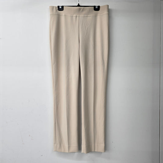 Joseph Ribkoff Cream Straight Leg Pants Size 14