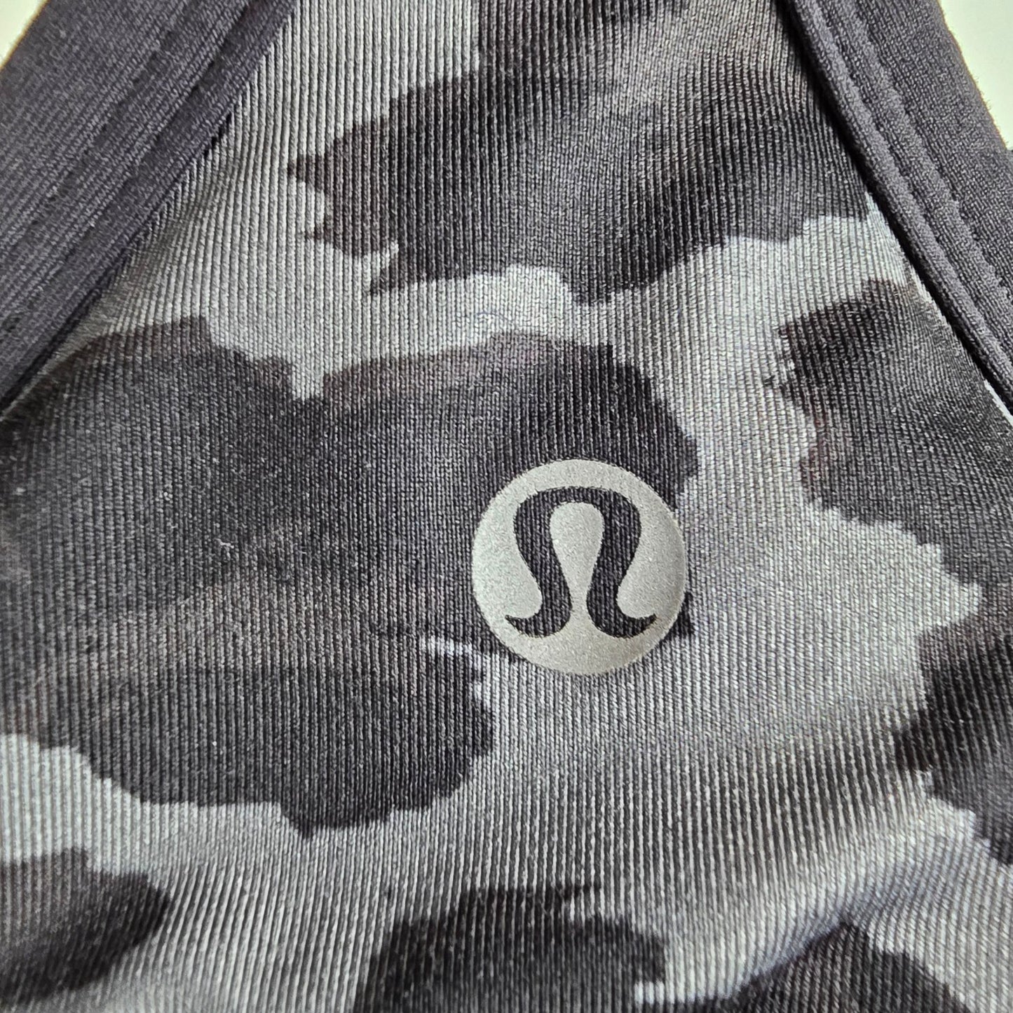 Lululemon Splendour Bra Black & Grey Animal Print Size 8