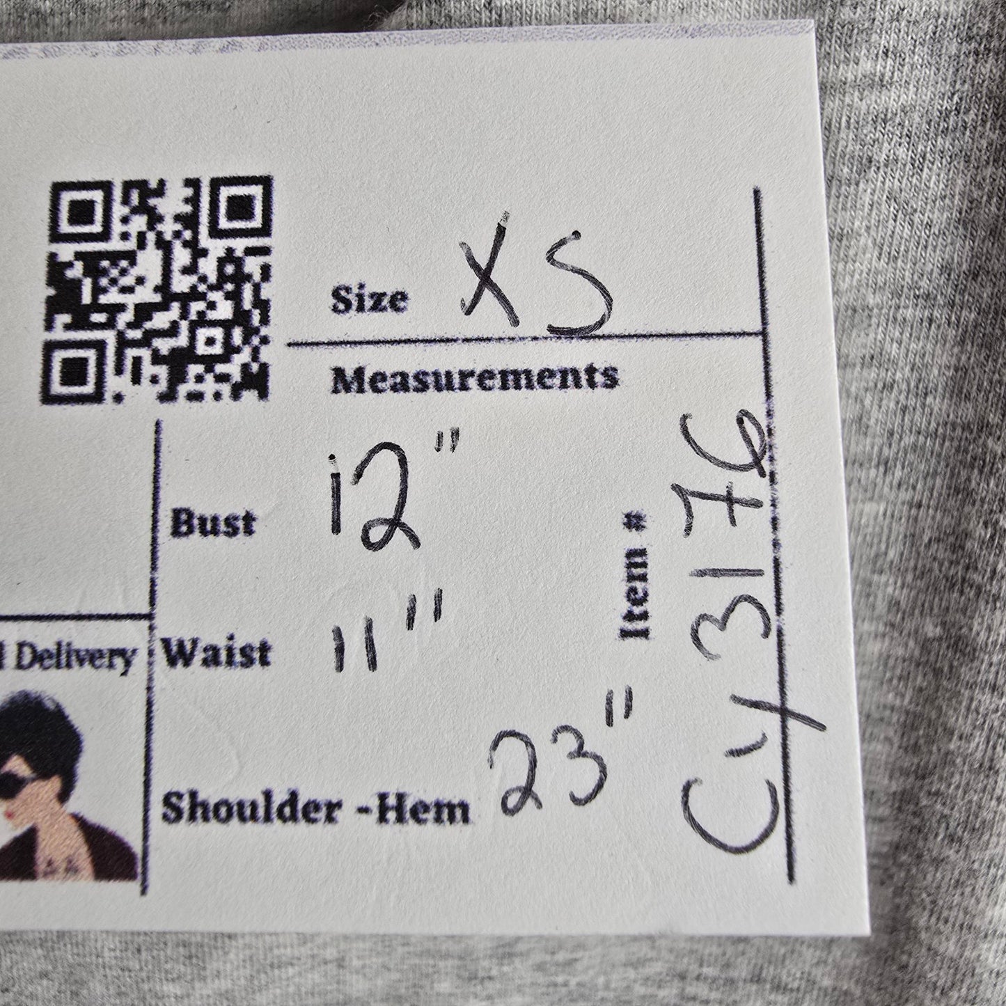 Babaton Grey Cotton Sleeveless Body Suit Size XS