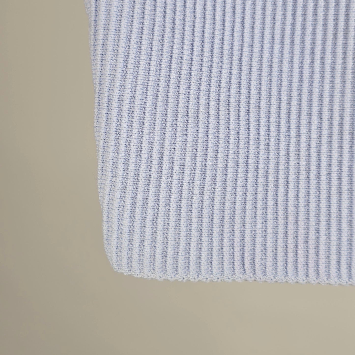 Babaton One Shoulder Baby Blue Skulpt Knit Top Size XS