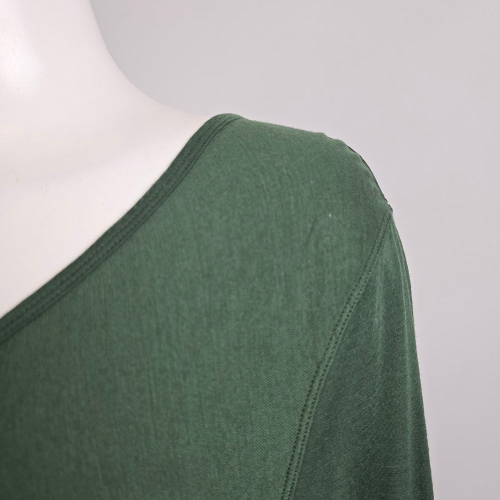 Kit & Ace Green Long Sleeve Top Size L