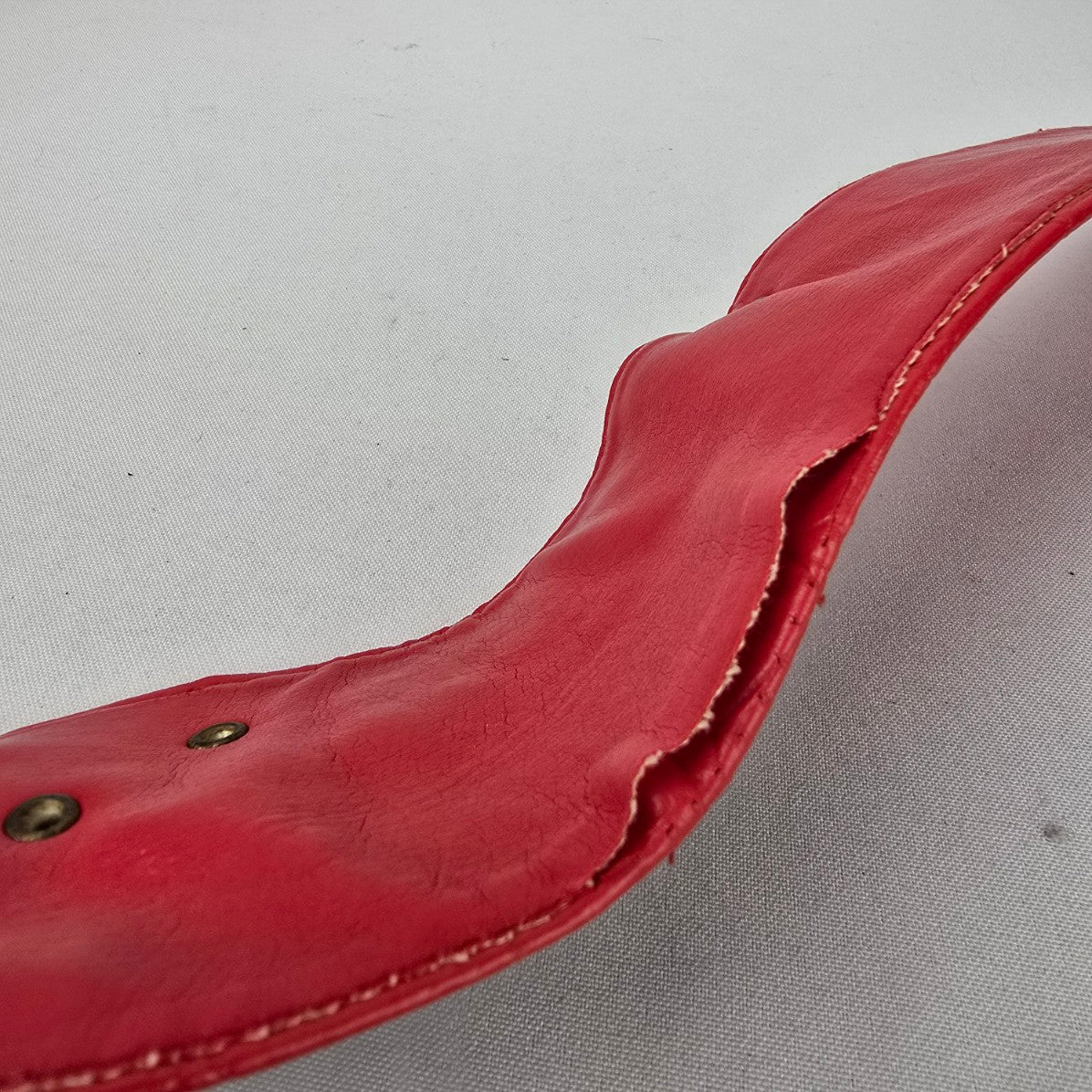 Vintage Red Statement Belt Size S/M
