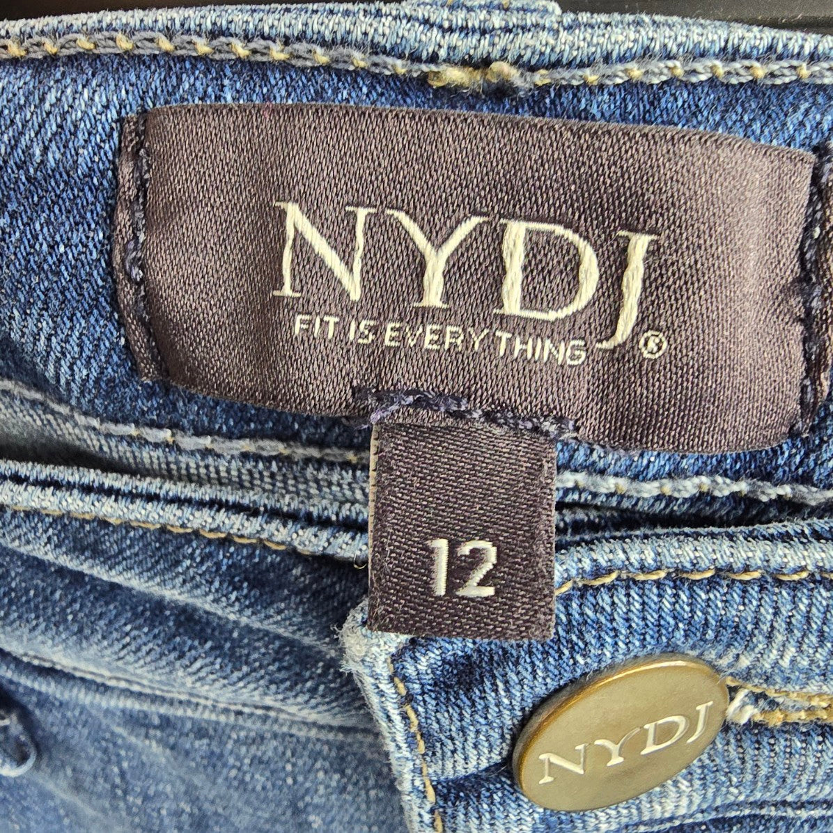 NYDJ AMI Skinny Light Wash Skinny Jeans Size 12