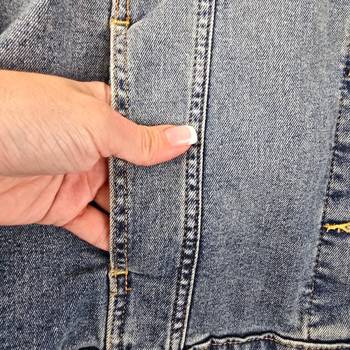 Signature Levi Strauss Light Wash Denim Jacket Size 3XL