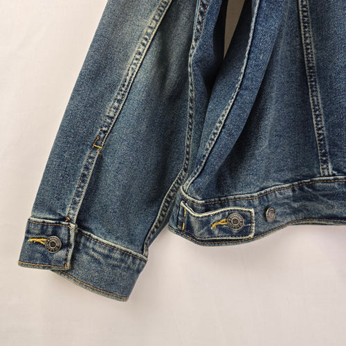 Signature Levi Strauss Light Wash Denim Jacket Size 3XL
