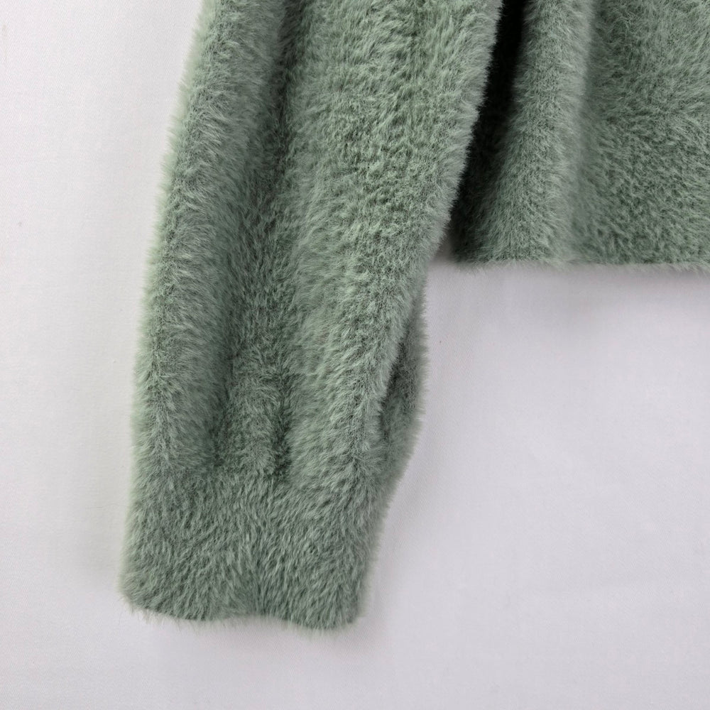 Aerie Green Super Soft Button Up Cardigan Size XL