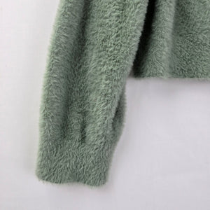 Aerie Green Super Soft Button Up Cardigan Size XL