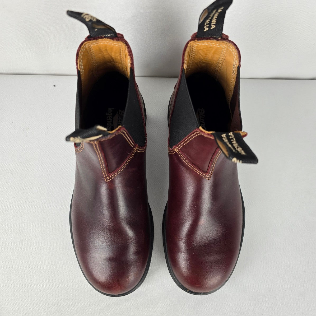 Blundstone Redwood Leather Chelsea Boot Size 7.5