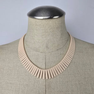 Vintage Pink Egyptian Collar Necklace