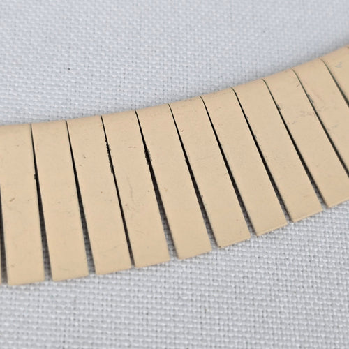 Vintage Pink Egyptian Collar Necklace