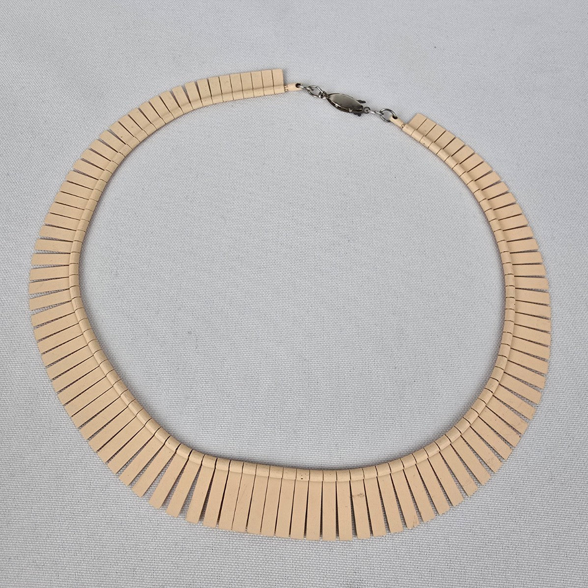 Vintage Pink Egyptian Collar Necklace