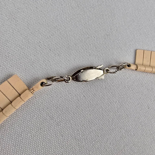 Vintage Pink Egyptian Collar Necklace
