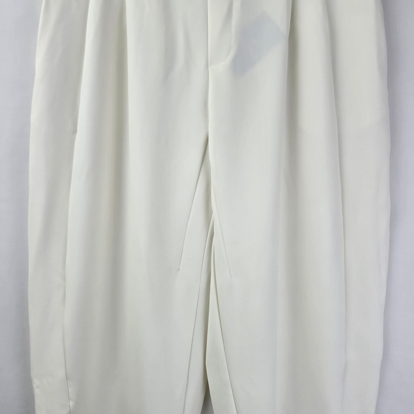 Halara Flex™ White Mid Rise Pocket Barrel Leg Work Pants Size L