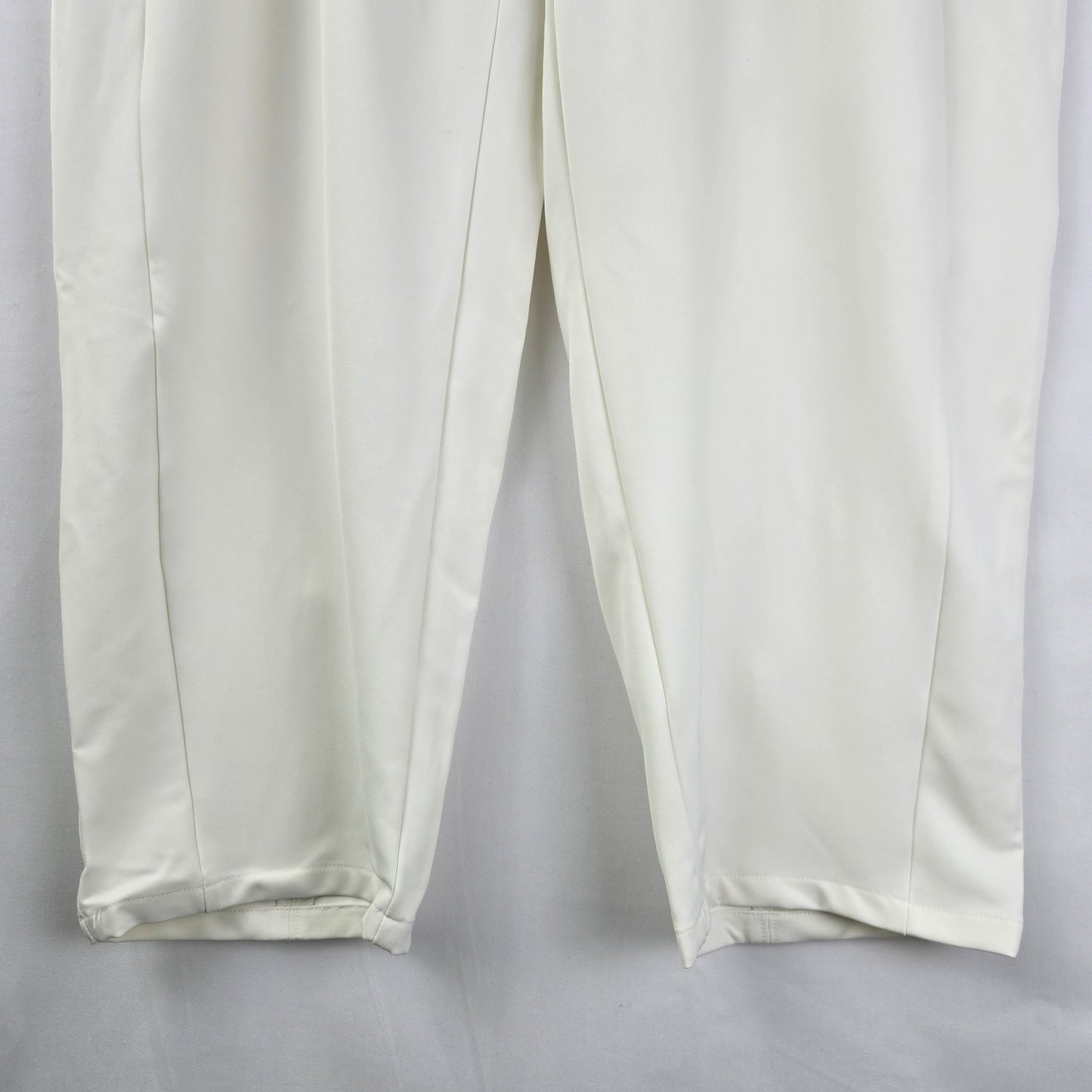 Halara Flex™ White Mid Rise Pocket Barrel Leg Work Pants Size L