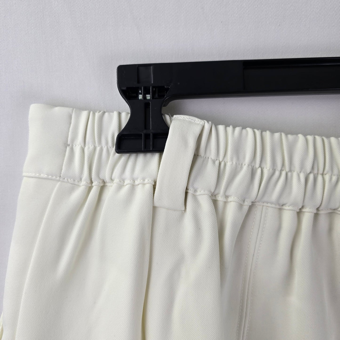 Halara Flex™ White Mid Rise Pocket Barrel Leg Work Pants Size L