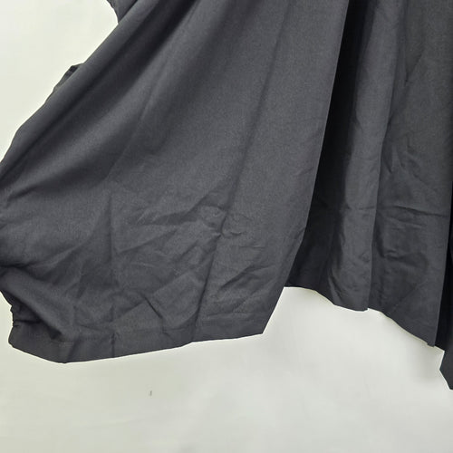 Black Ruched Detail Maxi Skirt Size M/L