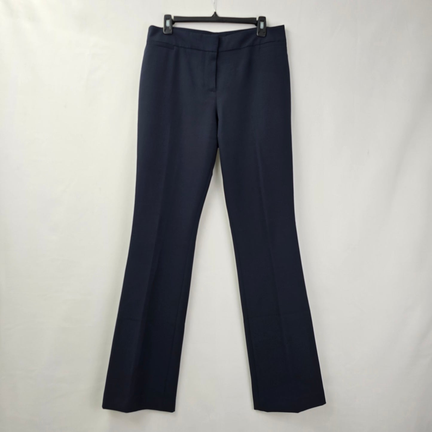 Le Chateau Navy Blue Trouser Straight Leg Dress Pants Size 8
