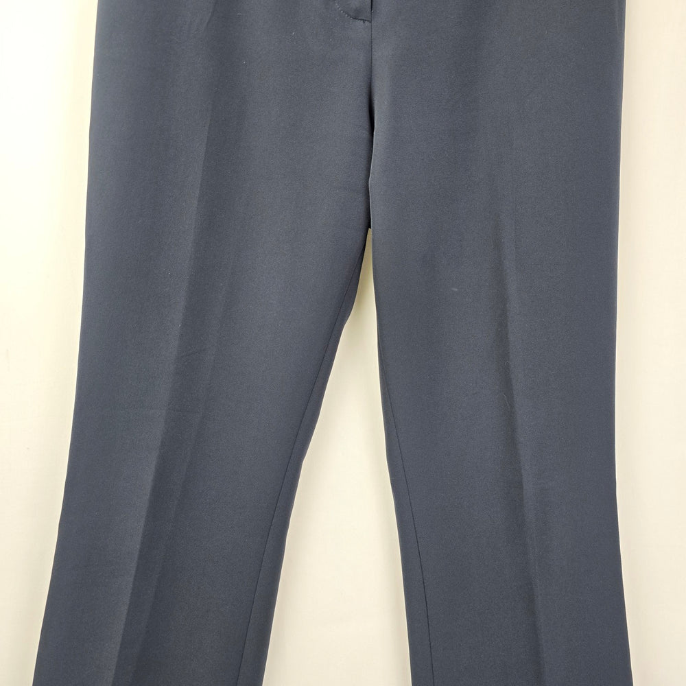 Le Chateau Navy Blue Trouser Straight Leg Dress Pants Size 8
