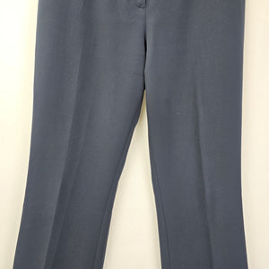 Le Chateau Navy Blue Trouser Straight Leg Dress Pants Size 8