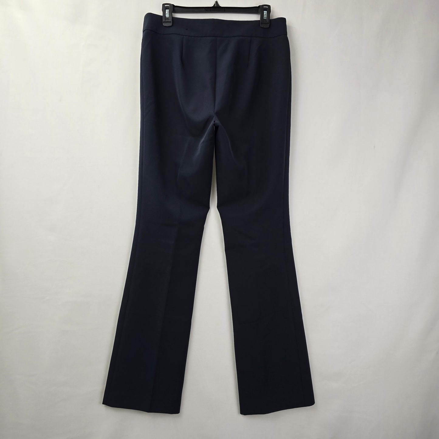 Le Chateau Navy Blue Trouser Straight Leg Dress Pants Size 8