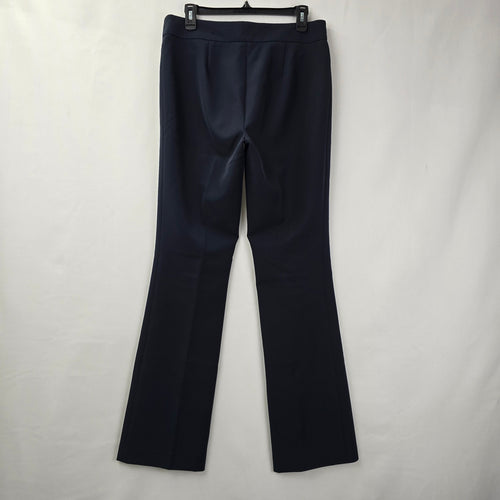 Le Chateau Navy Blue Trouser Straight Leg Dress Pants Size 8