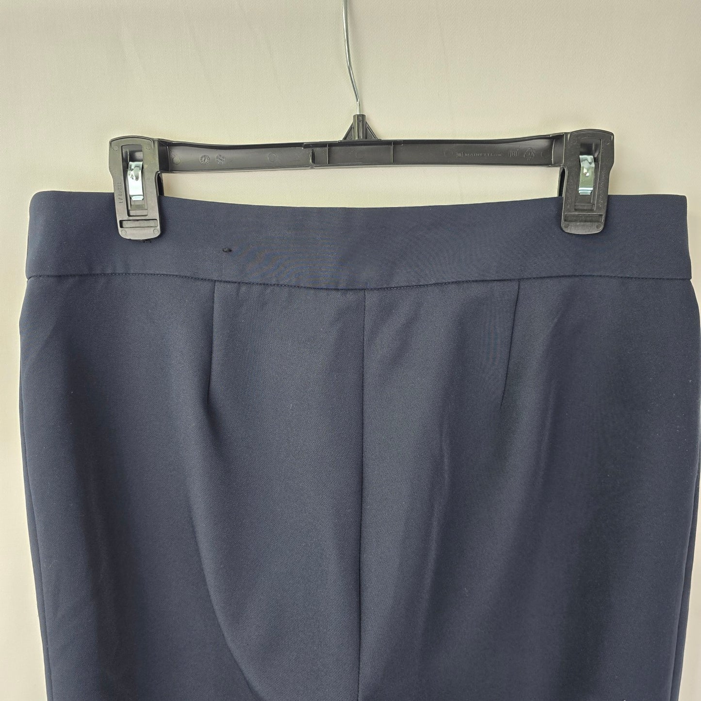 Le Chateau Navy Blue Trouser Straight Leg Dress Pants Size 8