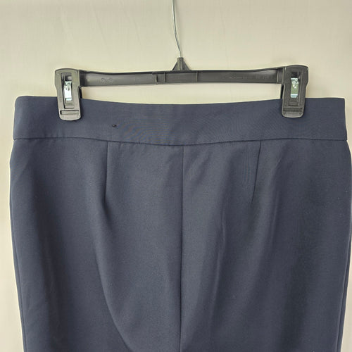 Le Chateau Navy Blue Trouser Straight Leg Dress Pants Size 8