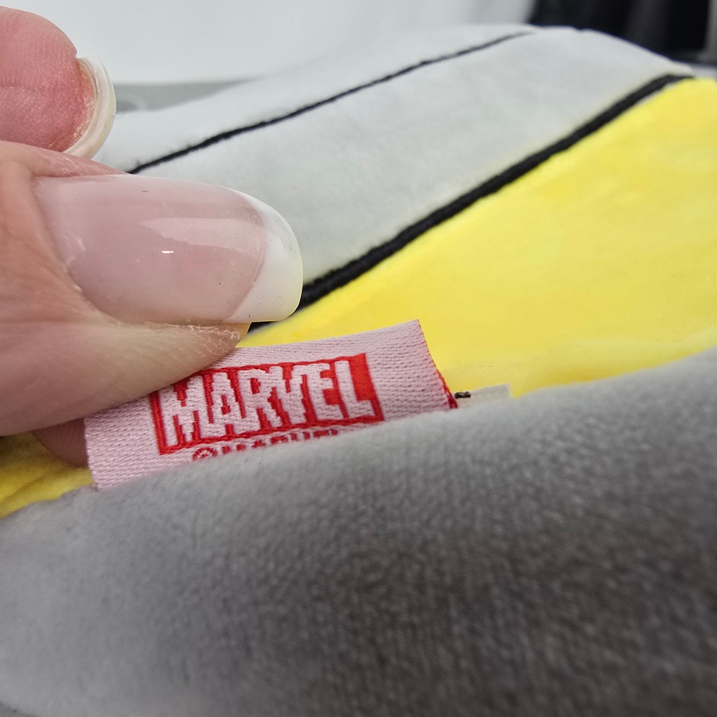 Marvel Avengers Thor Embroidered Plush Gray Purse