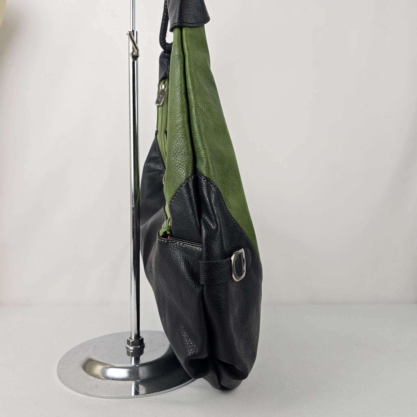 ADSA Green & Black Shoulder Purse