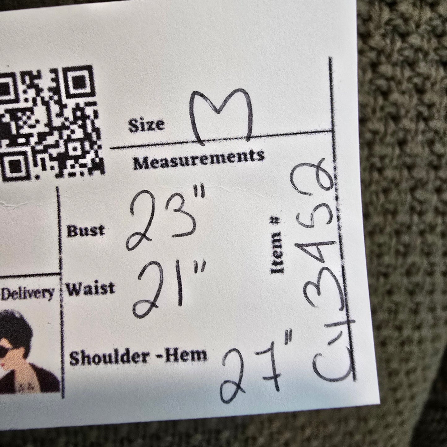 Cotton Country Brown Knit Cotton Sweater Size M