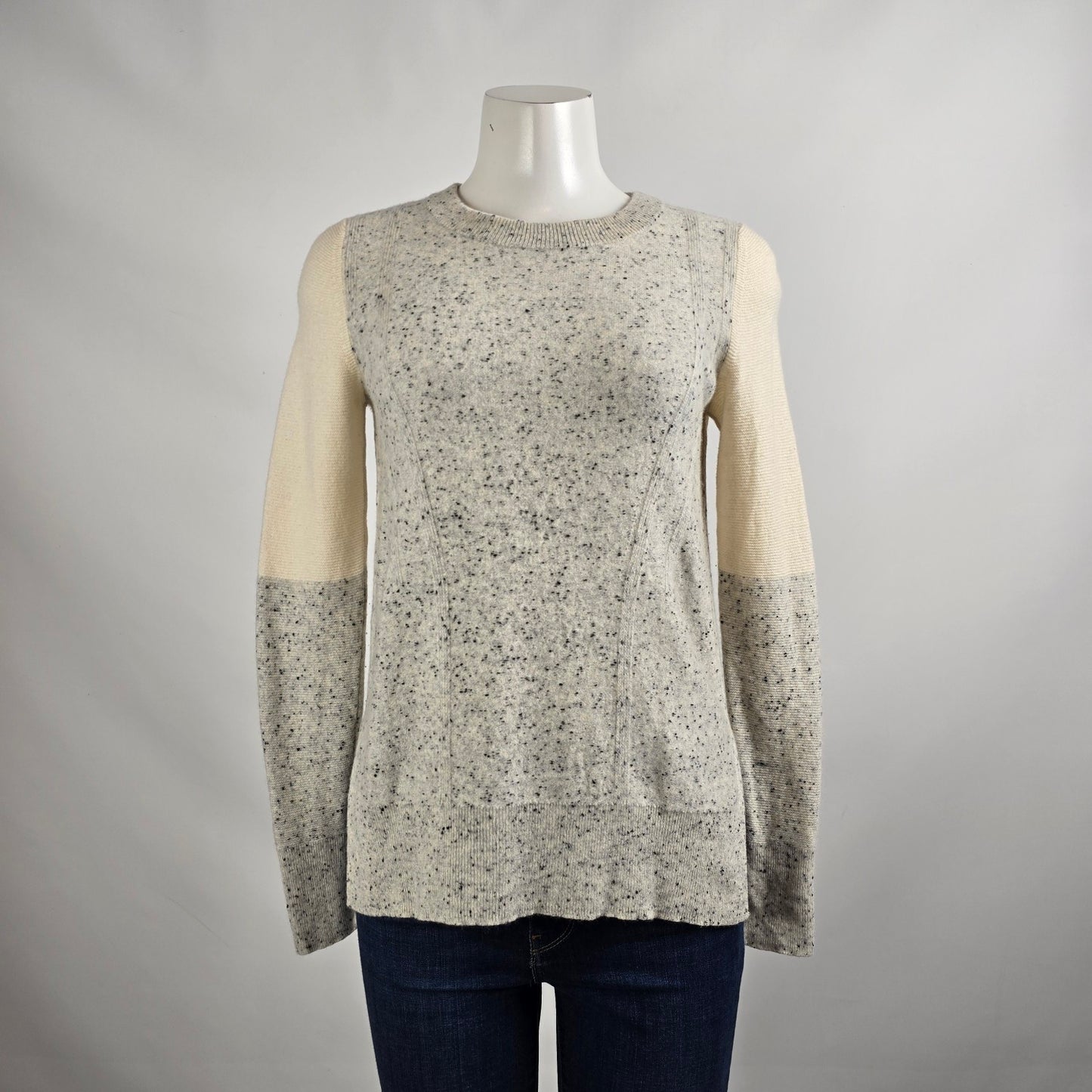 Rag & Bone Grey Cashmere Knit Sweater Size S