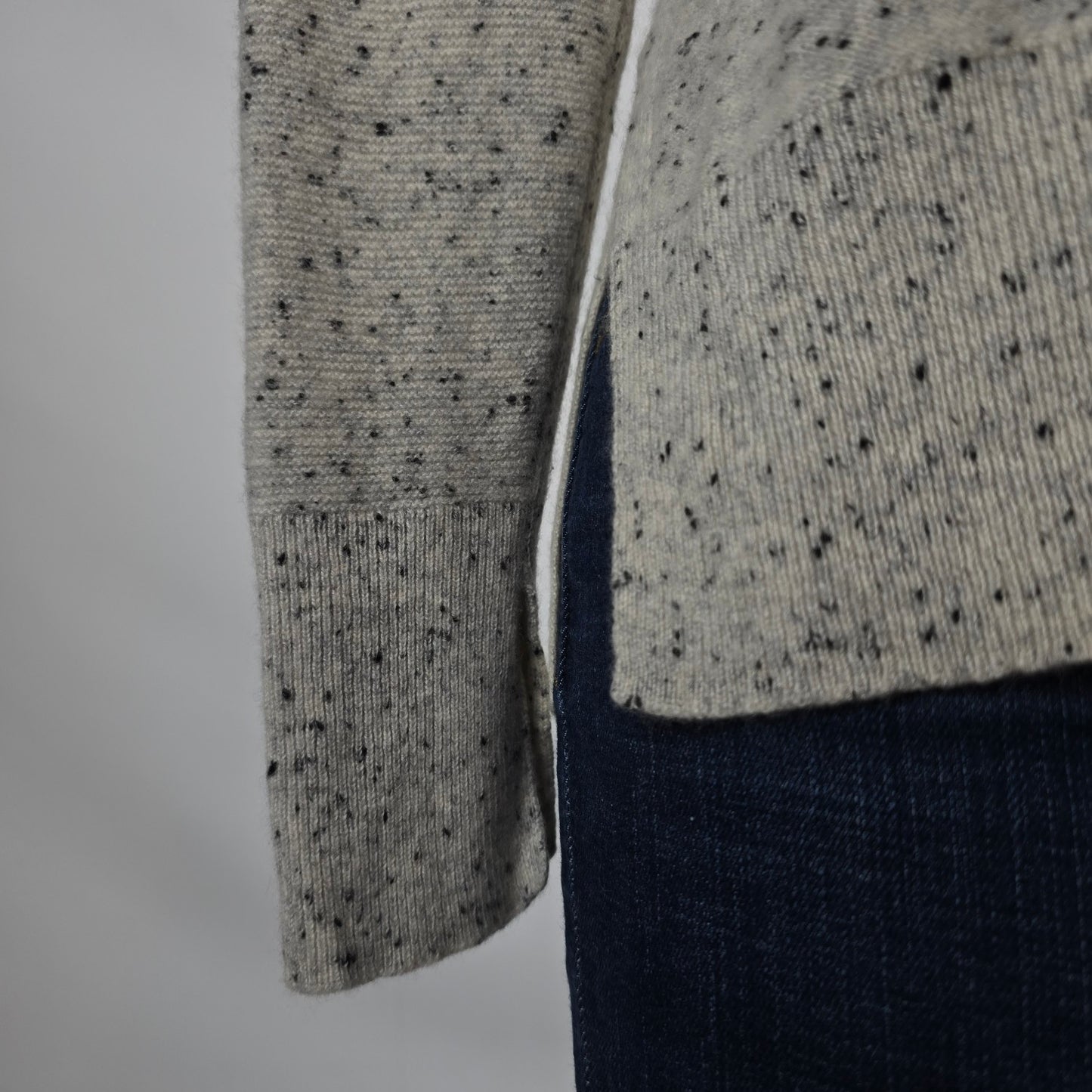 Rag & Bone Grey Cashmere Knit Sweater Size S