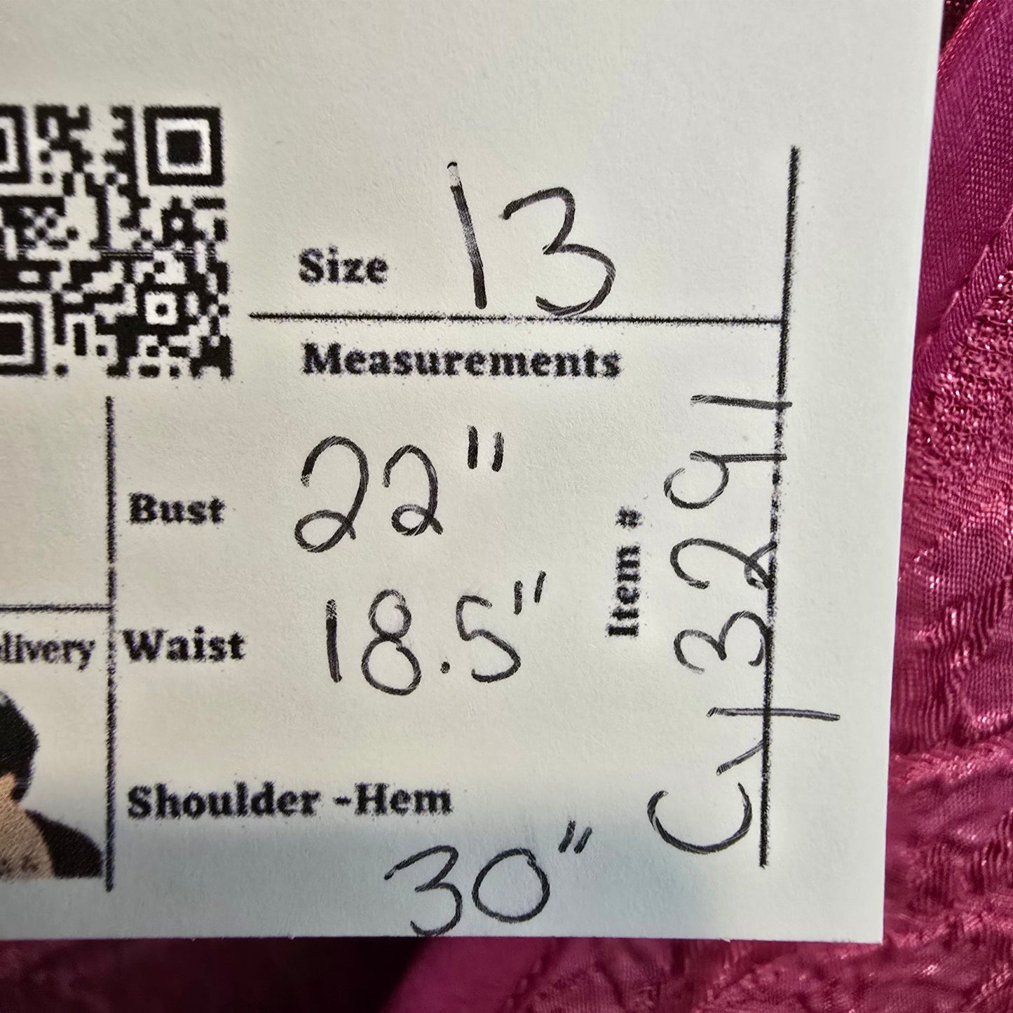 Vintage Nu Mode Pink Flower Detail Blazer Size 13