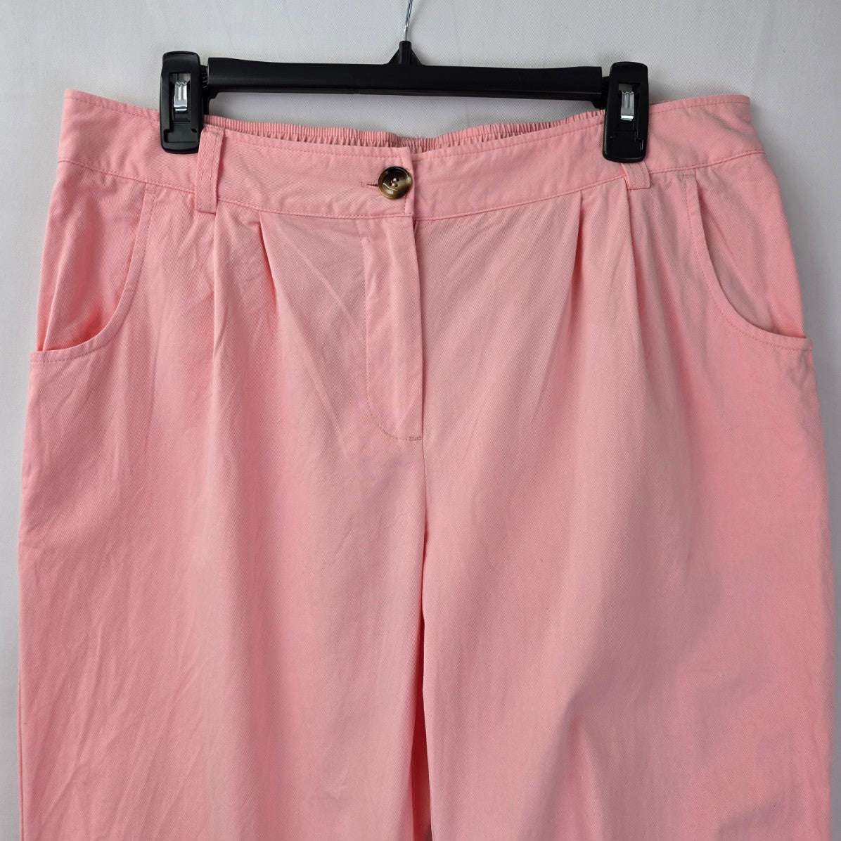 Halara Pink Cropped Jogger Pants Size L