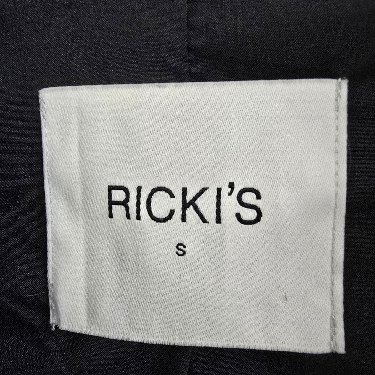 Ricki's Black One Button Blazer Size S