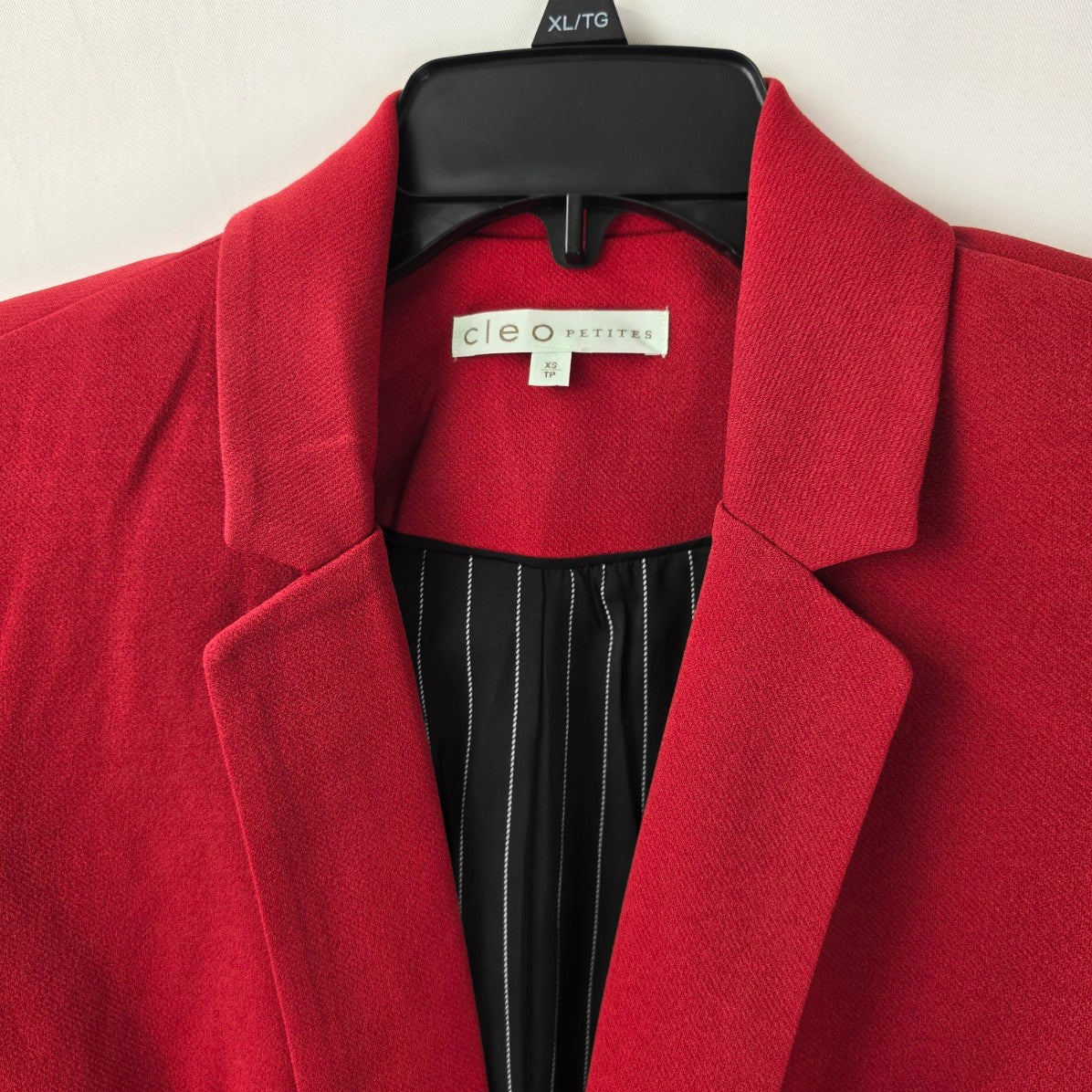 Cleo Petites Red Blazer Size XS
