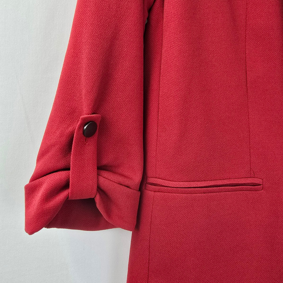 Cleo Petites Red Blazer Size XS