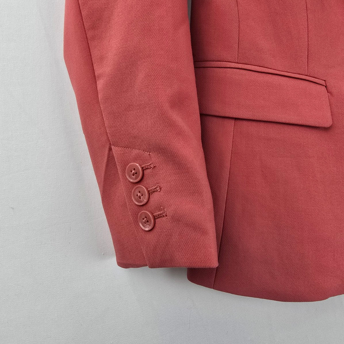 Ricki's Coral Button Up Blazer Size S
