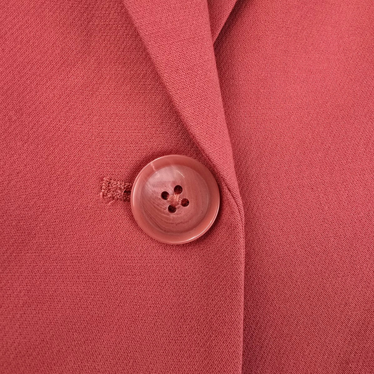 Ricki's Coral Button Up Blazer Size S