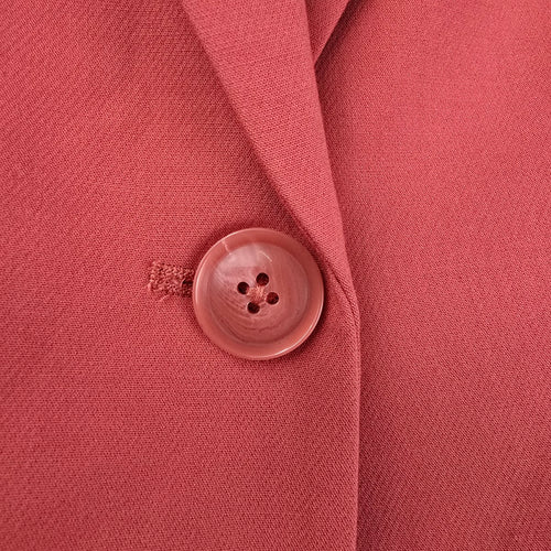 Ricki's Coral Button Up Blazer Size S