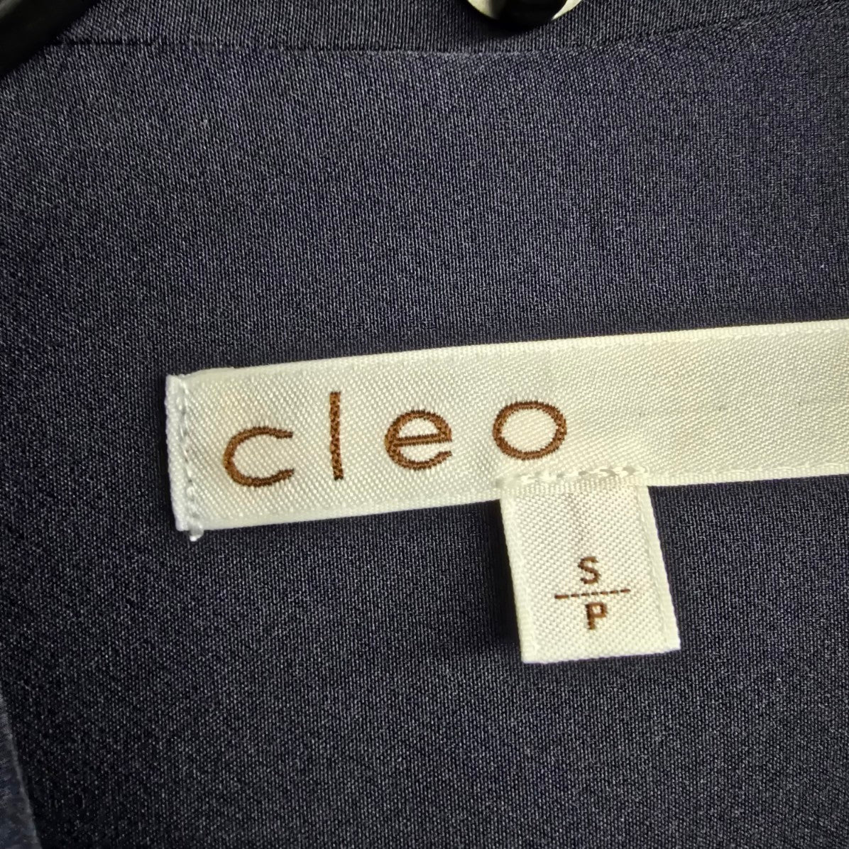 Cleo Navy Blue Military Inspired Blazer Size S