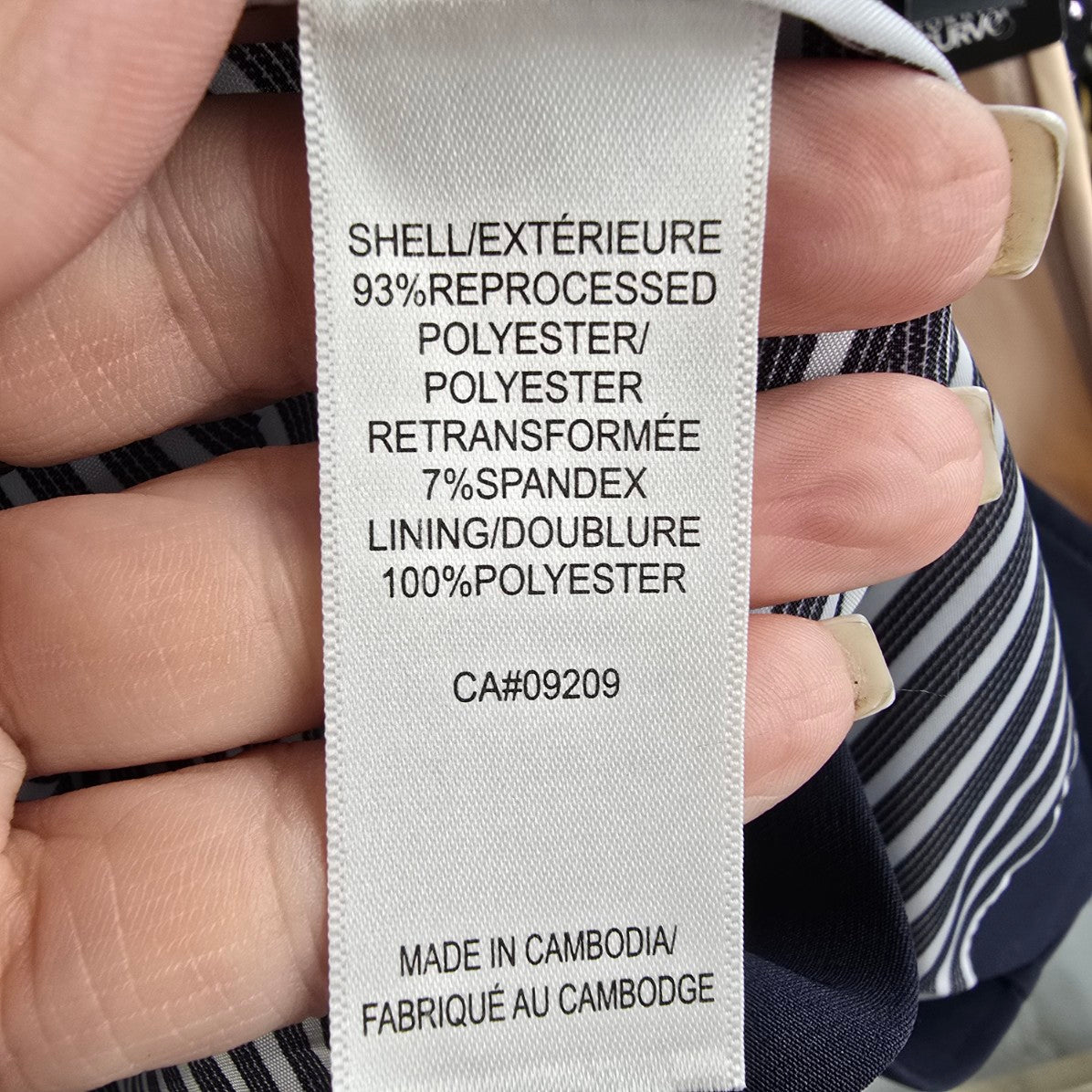 Cleo Navy Blue Military Inspired Blazer Size S